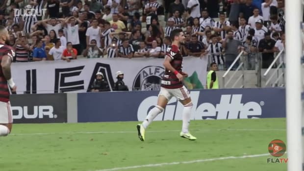 Arrascaeta's incredible bicycle kick nominated for the 2020 Fifa Puskás Award